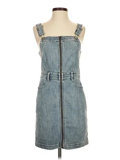 Pre-owned American Eagle Outfitters Casual Dress In Blue