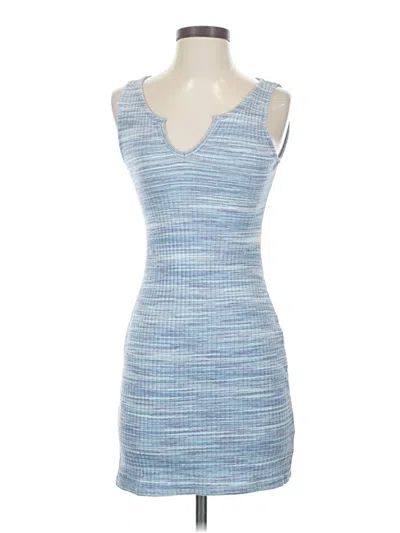 Pre-owned American Eagle Outfitters Casual Dress In Blue