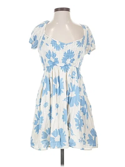 Pre-owned American Eagle Outfitters Casual Dress In Blue