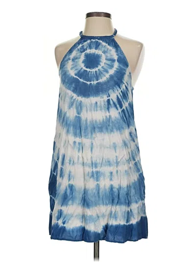 Pre-owned American Eagle Outfitters Casual Dress In Blue