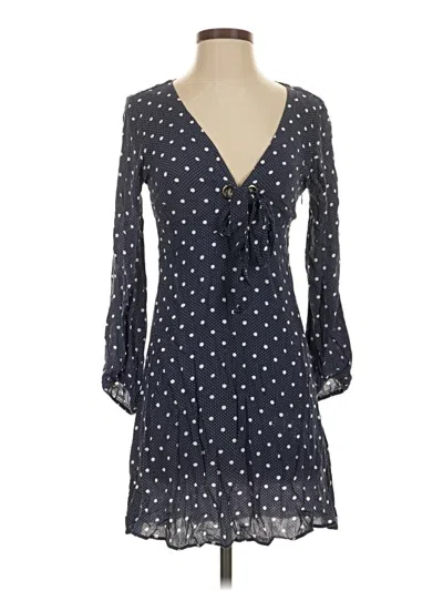 Pre-owned American Eagle Outfitters Casual Dress In Blue