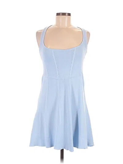 American Eagle Outfitters Casual Dress In Blue