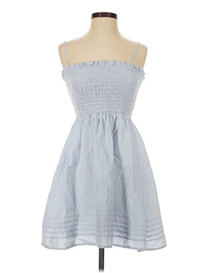 Pre-owned American Eagle Outfitters Casual Dress In Blue
