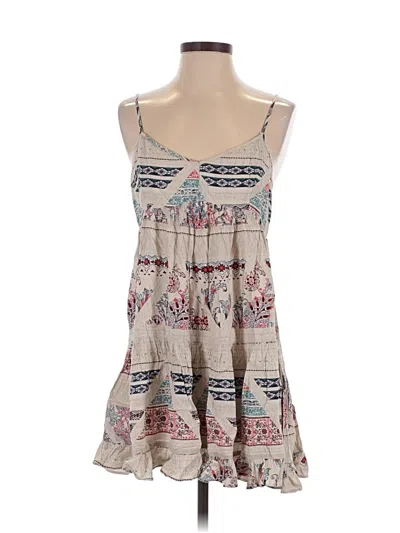 Pre-owned American Eagle Outfitters Casual Dress In Brown