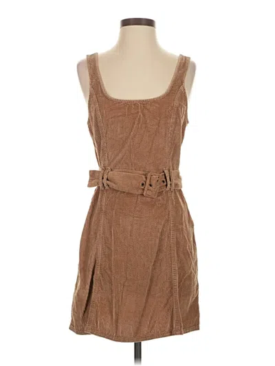Pre-owned American Eagle Outfitters Casual Dress In Brown