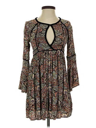 Pre-owned American Eagle Outfitters Casual Dress In Brown