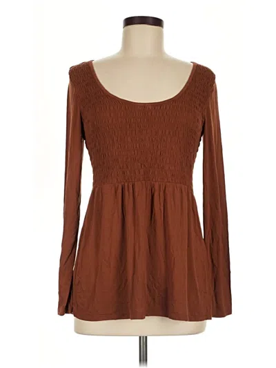 Pre-owned American Eagle Outfitters Casual Dress In Brown