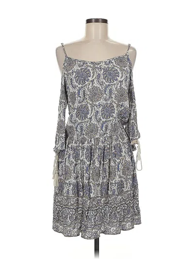 Pre-owned American Eagle Outfitters Casual Dress In Gray