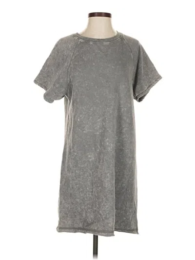 Pre-owned American Eagle Outfitters Casual Dress In Gray