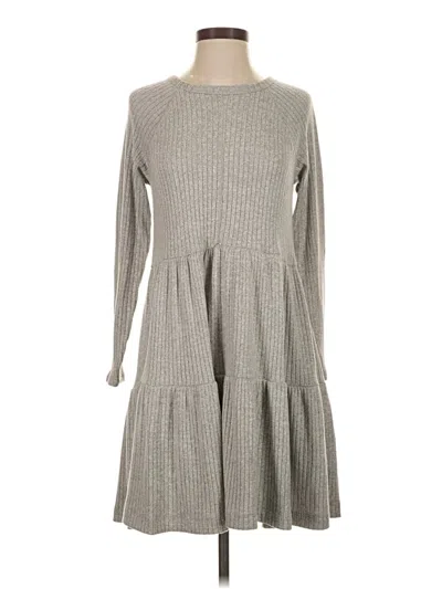 Pre-owned American Eagle Outfitters Casual Dress In Gray