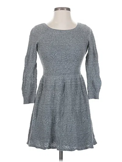 Pre-owned American Eagle Outfitters Casual Dress In Gray
