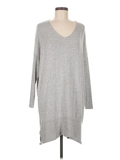 Pre-owned American Eagle Outfitters Casual Dress In Gray
