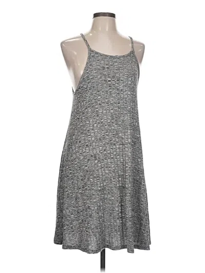 Pre-owned American Eagle Outfitters Casual Dress In Gray