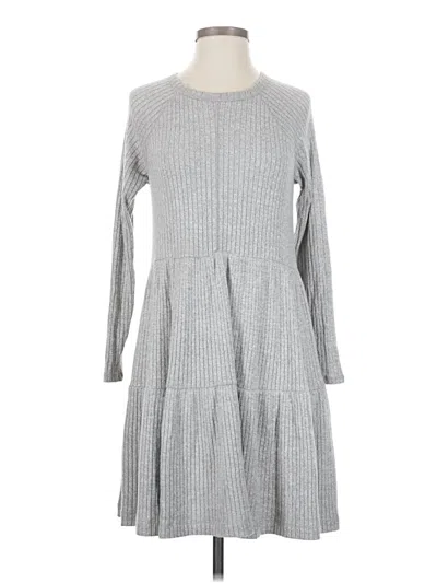 Pre-owned American Eagle Outfitters Casual Dress In Gray