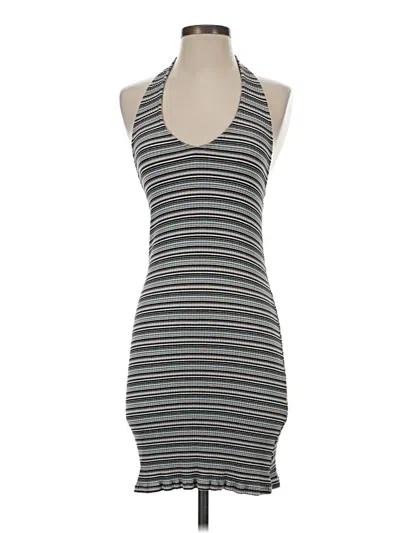 Pre-owned American Eagle Outfitters Casual Dress In Gray