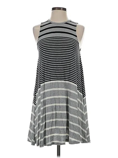 Pre-owned American Eagle Outfitters Casual Dress In Gray