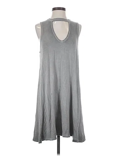 Pre-owned American Eagle Outfitters Casual Dress In Gray
