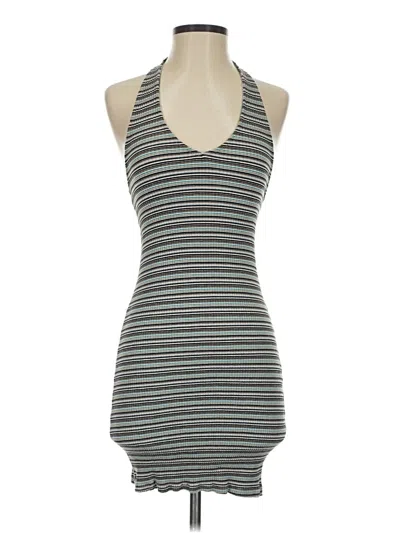 Pre-owned American Eagle Outfitters Casual Dress In Gray