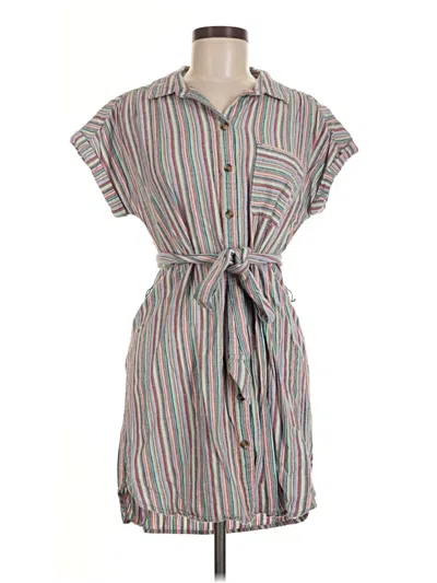 Pre-owned American Eagle Outfitters Casual Dress In Gray