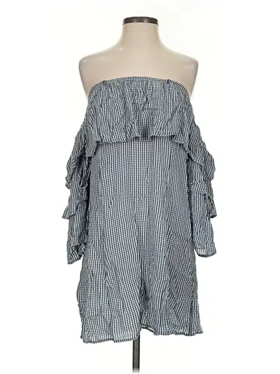 Pre-owned American Eagle Outfitters Casual Dress In Gray