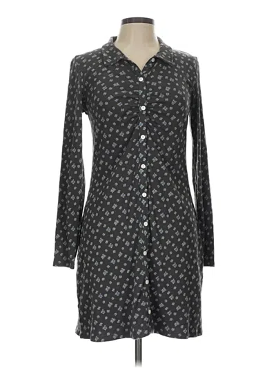 Pre-owned American Eagle Outfitters Casual Dress In Gray