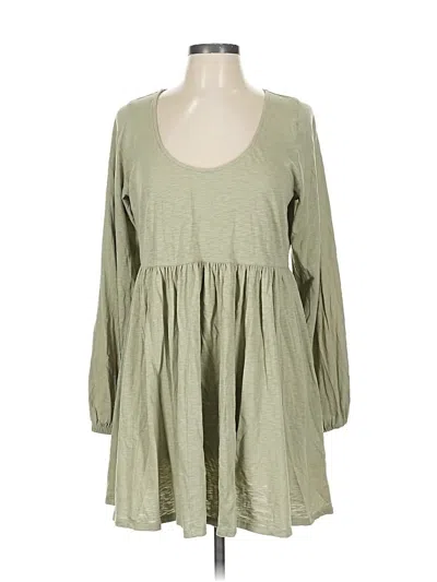 Pre-owned American Eagle Outfitters Casual Dress In Green