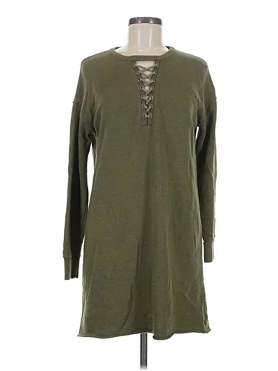 Pre-owned American Eagle Outfitters Casual Dress In Green