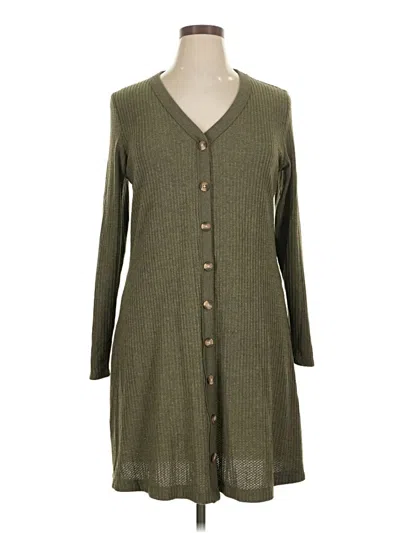 Pre-owned American Eagle Outfitters Casual Dress In Green