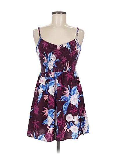 Pre-owned American Eagle Outfitters Casual Dress In Purple