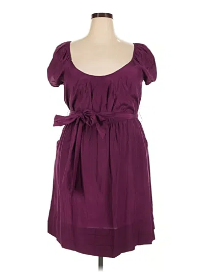 Pre-owned American Eagle Outfitters Casual Dress In Purple