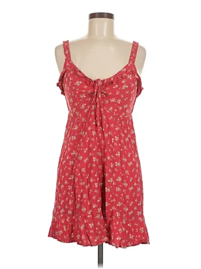 Pre-owned American Eagle Outfitters Casual Dress In Red