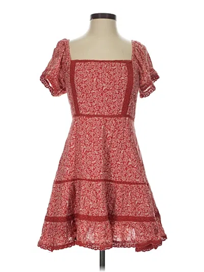 Pre-owned American Eagle Outfitters Casual Dress In Red