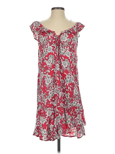 Pre-owned American Eagle Outfitters Casual Dress In Red