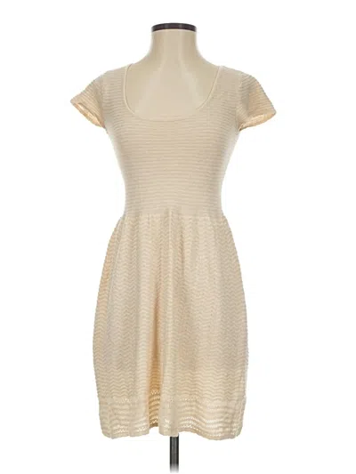 Pre-owned American Eagle Outfitters Casual Dress In Tan