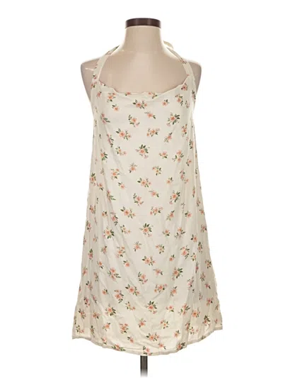 Pre-owned American Eagle Outfitters Casual Dress In White