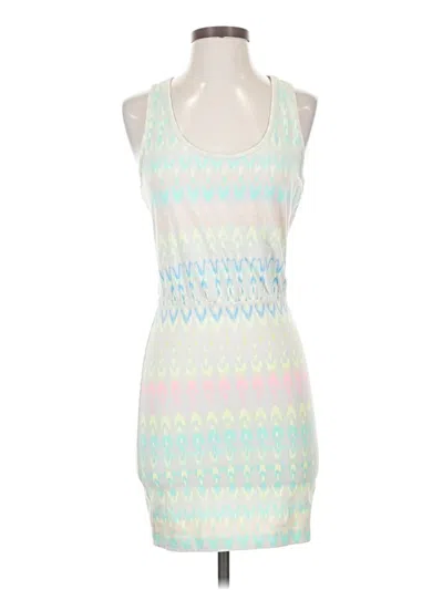 Pre-owned American Eagle Outfitters Casual Dress In White