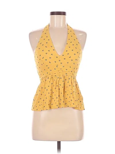 Pre-owned American Eagle Outfitters Casual Dress In Yellow