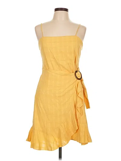 American Eagle Outfitters Casual Dress In Yellow