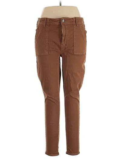 Pre-owned American Eagle Outfitters Casual Pants In Brown
