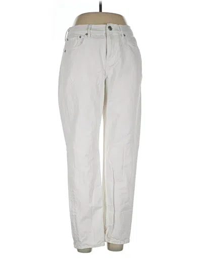 Pre-owned American Eagle Outfitters Casual Pants In Ivory