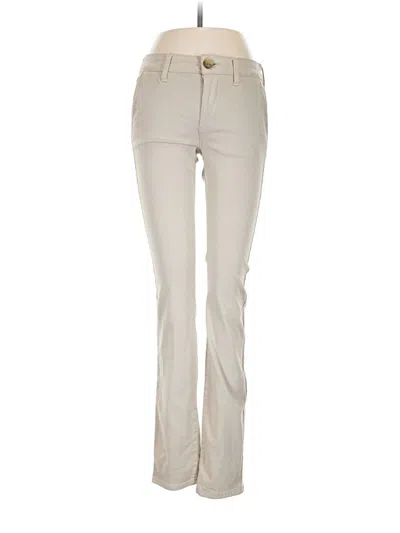Pre-owned American Eagle Outfitters Casual Pants In Ivory