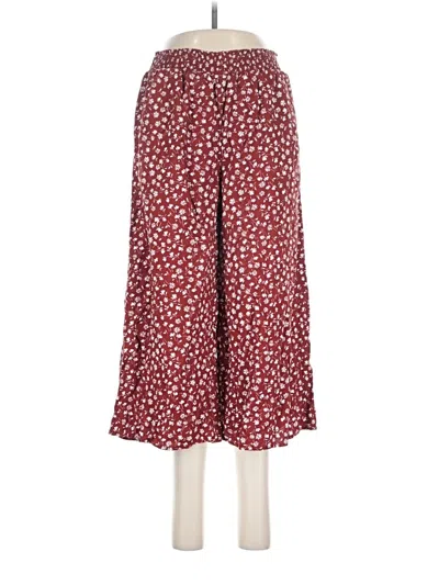 Pre-owned American Eagle Outfitters Casual Pants In Red