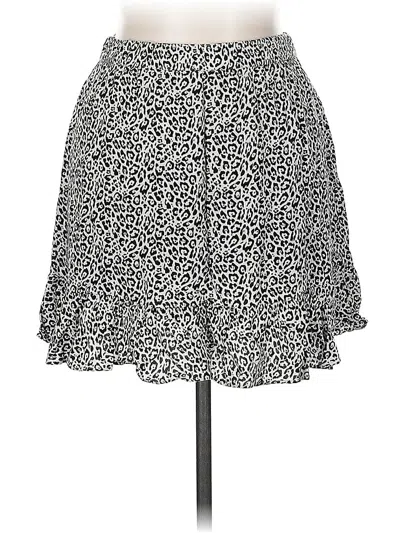 Pre-owned American Eagle Outfitters Casual Skirt In Black