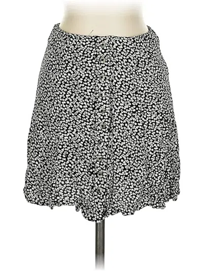 Pre-owned American Eagle Outfitters Casual Skirt In Black