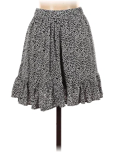 Pre-owned American Eagle Outfitters Casual Skirt In Black