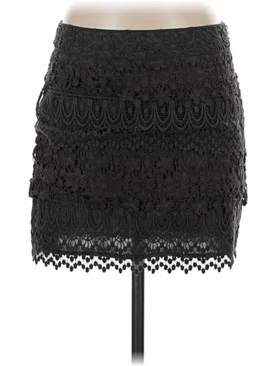 Pre-owned American Eagle Outfitters Casual Skirt In Black