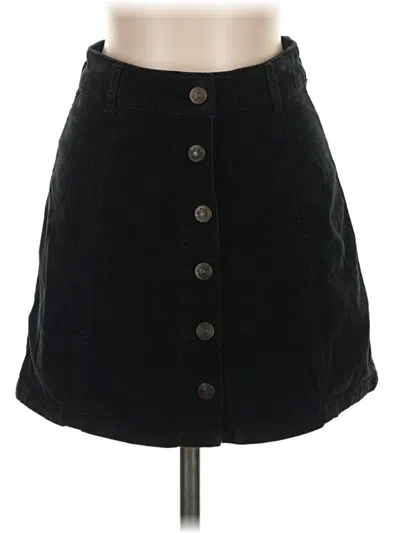 Pre-owned American Eagle Outfitters Casual Skirt In Black