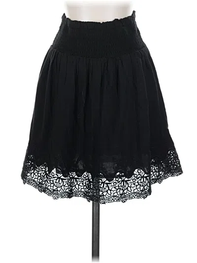 Pre-owned American Eagle Outfitters Casual Skirt In Black