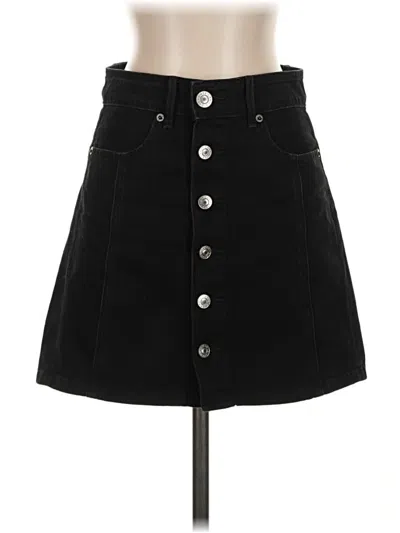 Pre-owned American Eagle Outfitters Casual Skirt In Black