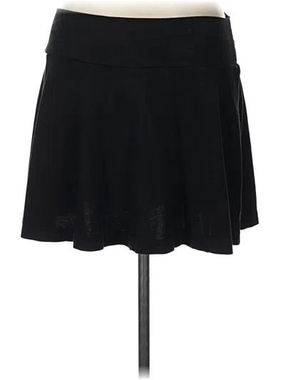 Pre-owned American Eagle Outfitters Casual Skirt In Black